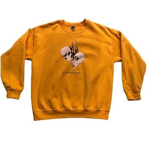 Gildan Mustard Sweater- Large